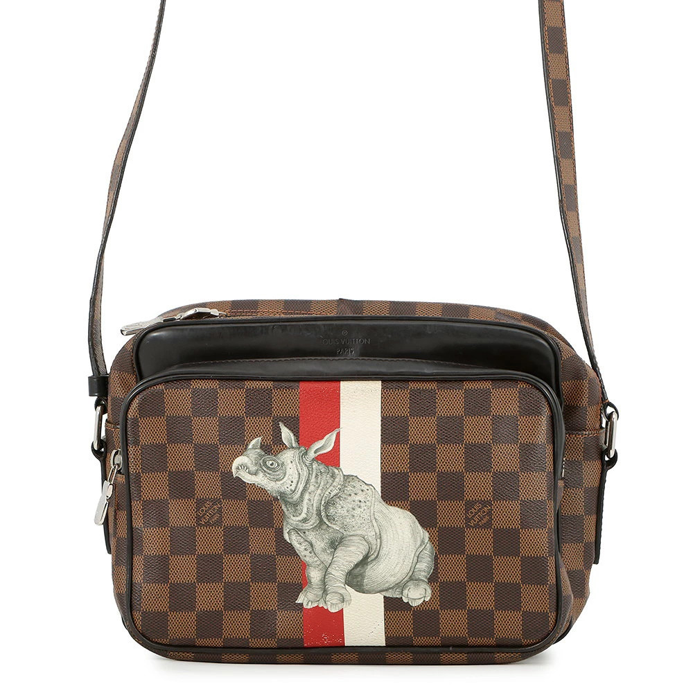 Louis Vuitton Ebene Brown Nile Bag Sai Chapman Brothers Collaboration